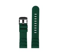 TVKSIPAR Correa De Reloj De Silicona De 24 Mm Fit For Luminox XS3749 3789 3741 3745, Pulsera Deportiva Resistente Al Agua For Hombre, Accesorios De Reloj(Green-black buckle)