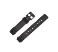 TVKSIPAR Correa De Reloj Deportiva De Buceo De 14mm Compatible Con For Casio LRW-200H, Repuesto De Goma For Reloj Inteligente, Accesorios De Correa For Mujer(Black)