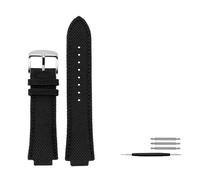 TVKSIPAR Correa De Reloj For Casio Edifice EFB-680 ECB-10PB/DP/YD/HR GST-B400 De 26 X 14 Mm Y 26 X 12 Mm Convexa For Hombre.(Black pin,26.14mm)