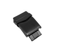 TVKSIPAR Hebilla de correa de reloj de acero inoxidable macizo de 18 mm, 22 mm y 20 mm apta for cierres de correa Fit For Seiko, hebillas de botón de doble bloqueo for cierre de buceo fantasma(Black-n