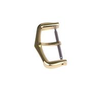 TVKSIPAR Hebilla De Reloj De Acero Inoxidable 316L, 12mm, 14mm, 16mm, 18mm, Compatible Con Reloj Fit For Cartier, Cierre De Repuesto, Dorado, Plateado Y Rosa(Gold,16mm)