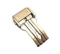TVKSIPAR Hebilla De Reloj De Acero Inoxidable De 20mm Y 22mm Apta For Hublot Ajuste Clásico For Big Bang Accesorios De Cierre De Correa De Reloj De Cuero De Silicona(Gold,20MM_NO LOGO)