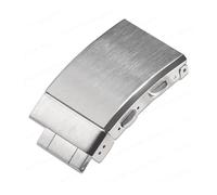 TVKSIPAR Hebilla De Reloj De Acero Inoxidable Sólido Apta For Seiko Fit For Cierres De Pulsera Fit For Citizen Reemplazo De Botón Deslizante De Seguridad Plegable De 18/20/22 Mm(20mm Buckle)