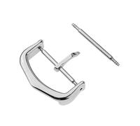 TVKSIPAR Reemplazo de hebilla for correa de reloj, cierres de reloj de pulsera de acero inoxidable de 16/18mm(16mm)