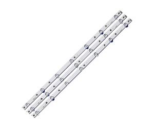 TVKSIPAR Tira de LED (3) Apto for LG 32LH500D 32PFT5300 32PFT5500 32PFH4309 32PHT4319 32PFH4100/88 LB-F3528-GJX320307-H LB32066 LB32067