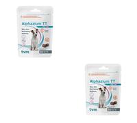 TVM Alphazium TT | 30 Unidades | Tamaño S - para Perros pequeños | Alimento suplementario para Perros y Gatos estresados | para situaciones excepcionales como visitas al Veterinario