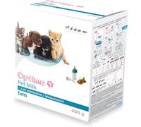 TVM Optima Pet Milk | 400 g | Leche para Perros, Gatos y Mascotas | Puede contribuir a una digestión óptima y a un Crecimiento armonioso | Enriquecida con DHA