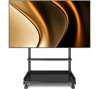 TVON Soporte de TV con Ruedas para 40-86 Pulgadas hasta 68 KG Negro
