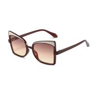 TVTBBVV Gafas de sol cuadradas negras para hombre y mujer, gafas de moda ligeras, bisagras duraderas y patillas cómodas para actividades al aire libre, conducir, viajar y uso diario (4)