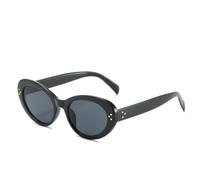 TVTBBVV Gafas de sol geométricas elegantes para hombre y mujer, montura negra retro, gafas de moda modernas, gafas de sol ligeras para uso diario al aire libre (1)