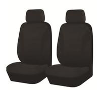 TVVXIO 2 Piezas Fundas para sillas de Coche para Mercedes B Series W247 2018-2023, Asientos Y Reposacabezas Coche Fundas Cómodo Juegos De Cubreasientos,A Black