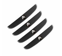 TVVXIO 4 Pcs Protector Puertas Coche, para Citroen C4 Picasso II 2013-2018 Protector Puerta Coche, Protector de Borde para Puertas,A Black