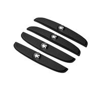 TVVXIO 4 Pcs Protector Puertas Coche, para Peugeot 308 II 2013-2024 Protector Puerta Coche, Protector de Borde para Puertas,A Black