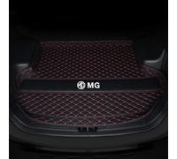 TVVXIO Alfombrillas de Cuero Maletero para MG 3 Hybrid (MG3) 2024-2025 Hybrid+ Luxury, Maletero de Coche Conversión de Coches Respetuoso el Medio Ambiente e Inodoro,C Black Red