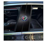 TVVXIO B Columnas Adhesivas para Coche, para Alfa Romeo 159 2006-2011 Resistente a los arañazos, Pegatinas para Coche, Pegatinas para Tuning
