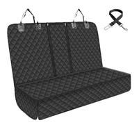 TVVXIO Funda Coche Perros Asiento Trasero para Ford B MAX C MAX S MAX KA Edge Mustang Explorer, Protector de Asiento Trasero Plegable, Impermeable Antideslizante