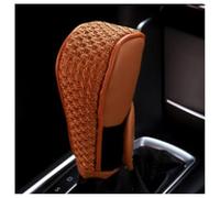 TVVXIO Funda Pomo Cambios Marcha Coche Antideslizante, para BMW 5 Series 520d F11 525d F11 530d F11 535d F11 535i F11 520i F11 Diseño Velcro Cuero Transpirable Pomo Palanca Cambios Coche,C Brown