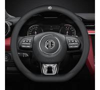 TVVXIO Funda Volante Coche Cuero, para MG HS EHS Plug-in Hybrid 2018-2023 2024 2025 Antideslizante Funda Volante Transpirable, para Interior de Coche,B-D