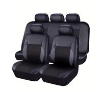 TVVXIO Fundas de Asiento de Coche para KIA Sportage R 2011-2016, Juego Completo de Protectores de Asiento de Accesorios de Asiento de Coche,A