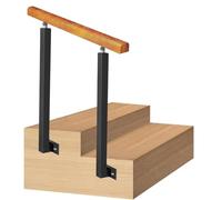 TWALOTPEX Asidero para Escalera Exterior Escalera Exterior con barandilla Lateral Ajustable. Se Vende por Separado, no como un Conjunto.(50x60x1200mm)