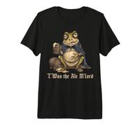 T'was The Ale M'Lord Funny Drunk Frog Beer Weird Medieval Camiseta Premium