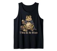 T'was The Ale M'Lord Funny Drunk Frog Beer Weird Medieval Camiseta sin Mangas