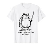 TWAS The Carbs M Lord Funny Medieval Frog Lover Hombres Mujeres Camiseta