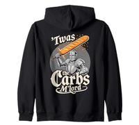 'TWAS The Carbs M'Lord Bread EnthusiastMedieval Paladin Sudadera con Capucha