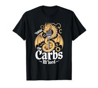 'TWAS The Carbs M'Lord Funny Fantasy Dragon Pasta Lover Camiseta