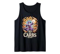 'TWAS The Carbs M'Lord Funny Fantasy Wizard Magic Spell Camiseta sin Mangas