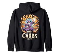 'TWAS The Carbs M'Lord Funny Fantasy Wizard Magic Spell Sudadera con Capucha