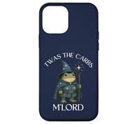 TWAS The Carbs M'Lord Funny Magic Wizard Gordito Frog Meme Carcasa para iPhone 12 Mini