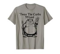 'TWAS The Carbs M'Lord Funny Medieval Frog Food Meme tee Camiseta