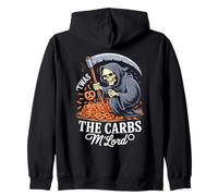 'TWAS The Carbs M'Lord Funny Reaper Pretzel Sudadera con Capucha