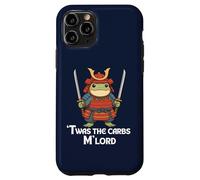 TWAS The Carbs M'Lord Funny Samurai Frog Japanese Warrior Carcasa para iPhone 11 Pro