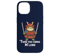 TWAS The Carbs M'Lord Funny Samurai Frog Japanese Warrior Carcasa para iPhone 14