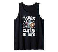 'TWAS The Carbs M'Lord Funny Thanksgiving Knight Cockies Camiseta sin Mangas