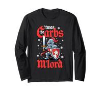 'TWAS The Carbs M'Lord Funny Thanksgiving Knight Cockies Manga Larga