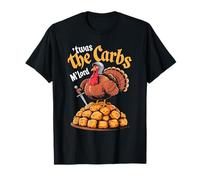 'TWAS The Carbs M'Lord Funny Thanksgiving Turkey Meme Camiseta