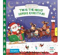 'Twas the Night Before Christmas: A Push, Pull, Slide Book (Campbell First Stories)