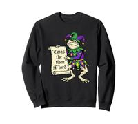 TWAS The Tism M Lord Frog Bufón Humor Medieval Sudadera