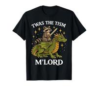 TWAS The Tism M Lord Raccoon Dragon Rider Fantasía Medieval Camiseta