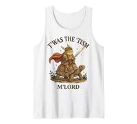 T'Was The 'Tism M'Lord Funny Autism Awareness Frog Knight Camiseta sin Mangas
