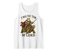 T'Was The 'Tism M'Lord Funny Autism Awareness Frog Knight Camiseta sin Mangas