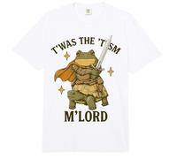 T'Was The 'Tism M'Lord Funny Autism Awareness Frog Knight Comfort Colors Adult Heavyweight T-Shirt