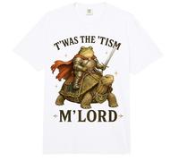 T'Was The 'Tism M'Lord Funny Autism Awareness Frog Knight Comfort Colors Adult Heavyweight T-Shirt