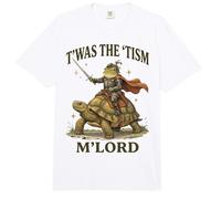 T'Was The 'Tism M'Lord Funny Autism Awareness Frog Knight Comfort Colors Adult Heavyweight T-Shirt