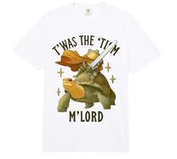 T'Was The 'Tism M'Lord Funny Autism Awareness Frog Knight Comfort Colors Adult Heavyweight T-Shirt