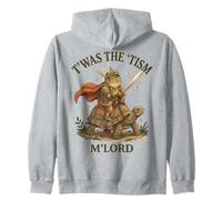 T'Was The 'Tism M'Lord Funny Autism Awareness Frog Knight Sudadera con Capucha