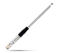 TWAYRDIO BNC - Antena de radio CB portátil telescópica de mano de 27 Mhz, extensible, de 23,3 cm a 1,3 m, para Midland Cobra Uniden de mano/radio CB Ham portátil
